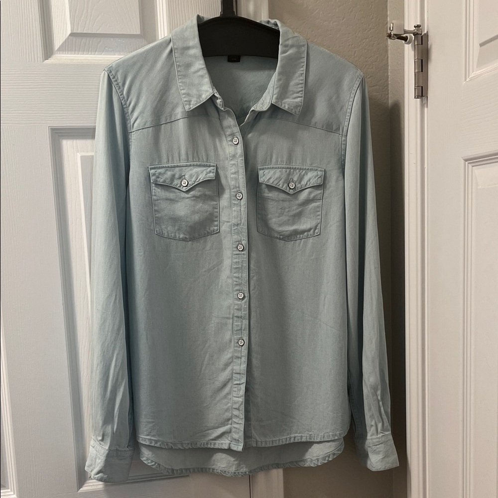 Victoria's Secret Soft Blue Shirt